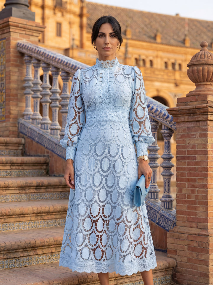 Carmona | Vestido de Encaje Primaveral