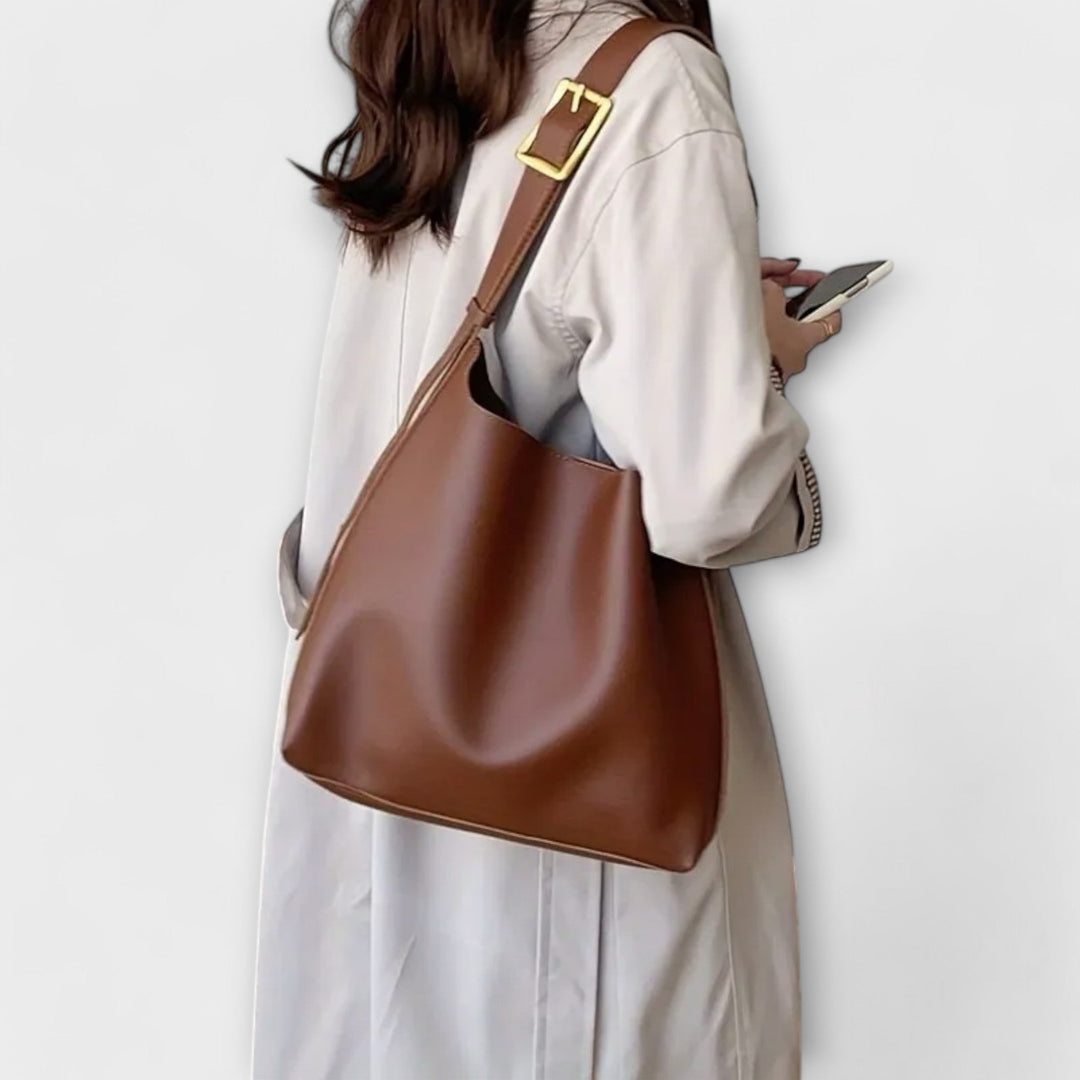 Isidore – Sofisticado Bolso de Cuero para Hombro