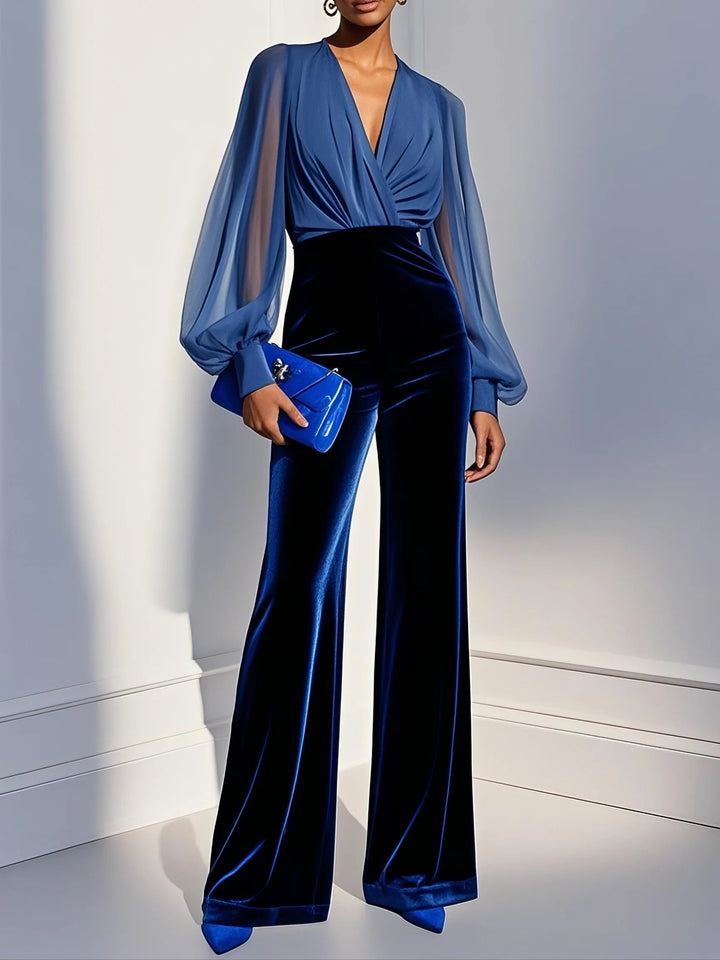 Maud™ | Mono elegante con escote en V