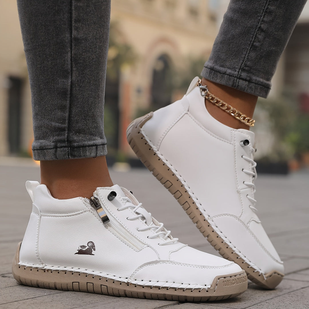 Mila™ | Zapatillas ortopédicas cómodas con cremallera
