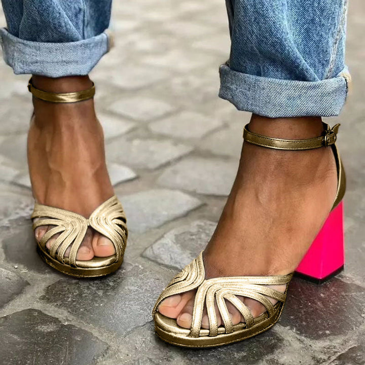 Heide™ - Clásicos Tacones con Tiras