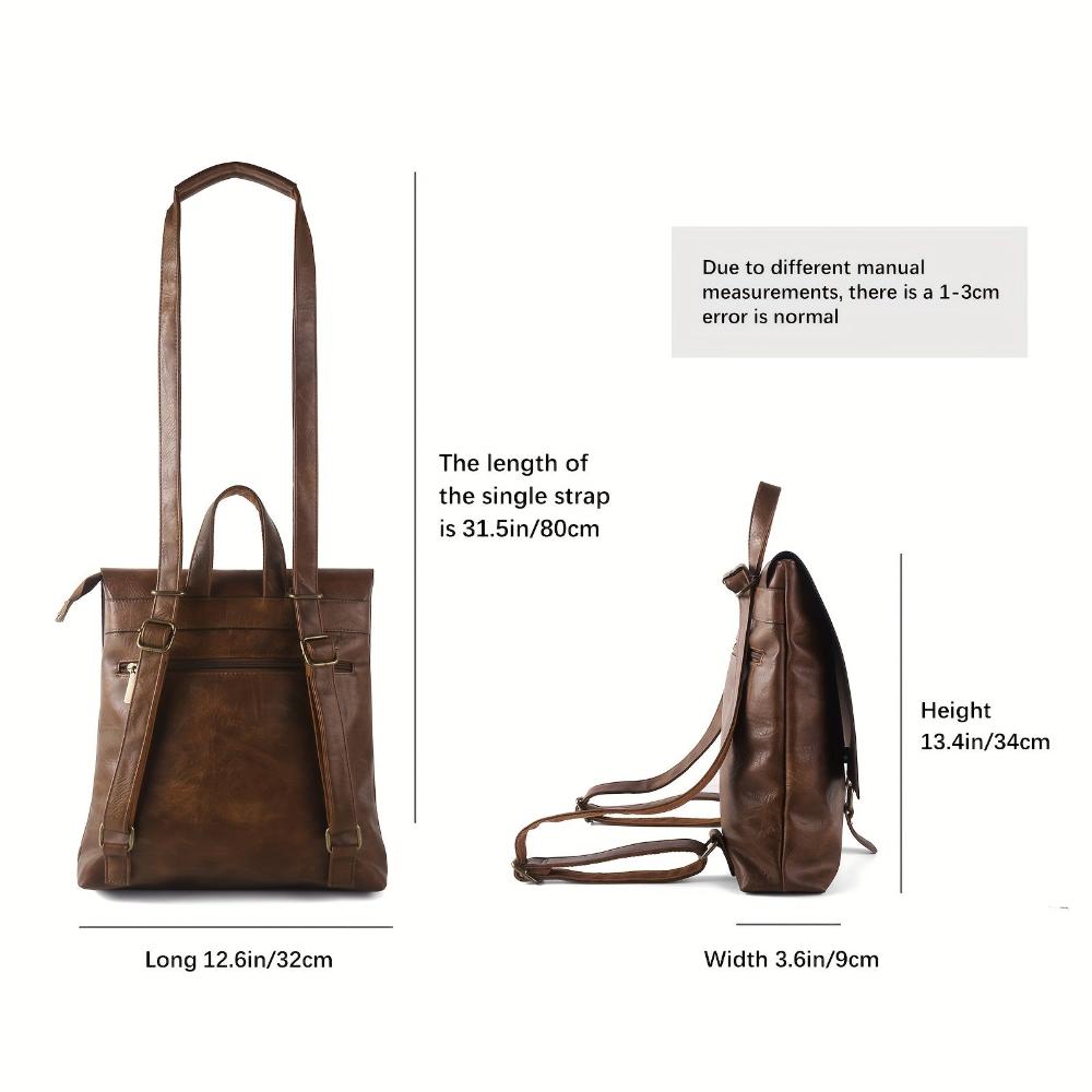 Ermelinde – Mochila retro multifuncional