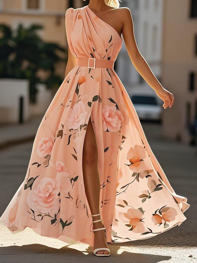 "Sella - Vestido Maxi de Chifón A-Line con Un Hombro Fruncido" puede reescribirse como:

"Sella - Vestido Maxi de Chifón A-Line con Un Solo Hombro y Detalle Fruncido