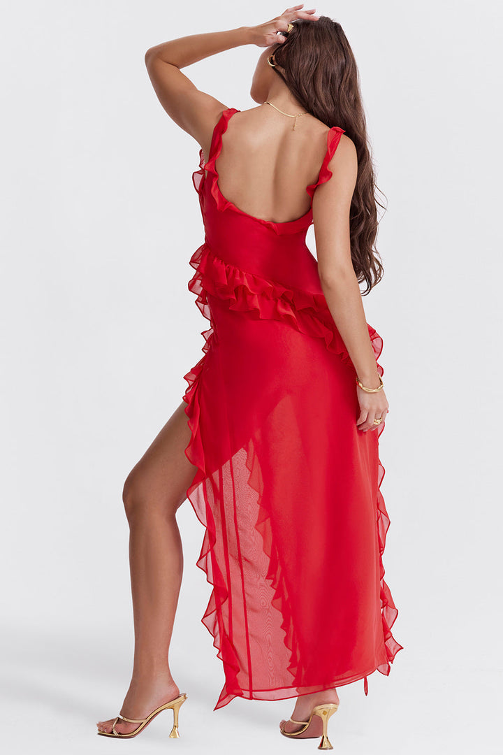 Andrea - Elegante y Confortable Vestido Midi
