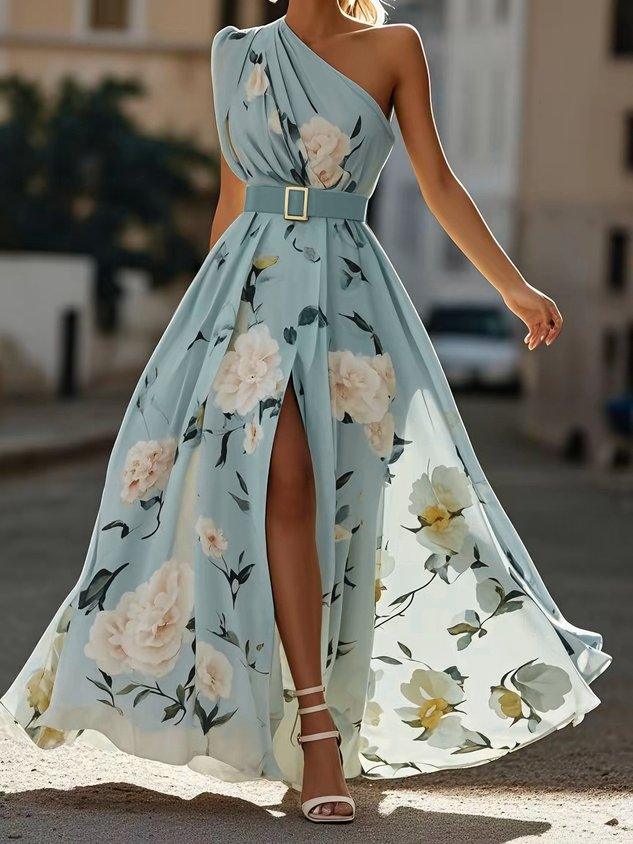 "Sella - Vestido Maxi de Chifón A-Line con Un Hombro Fruncido" puede reescribirse como:

"Sella - Vestido Maxi de Chifón A-Line con Un Solo Hombro y Detalle Fruncido