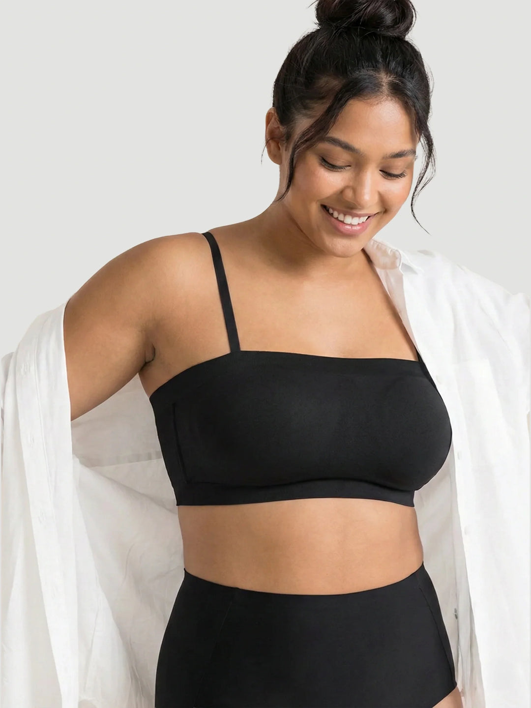 Sujetador Bandeau Convertible sin Tirantes