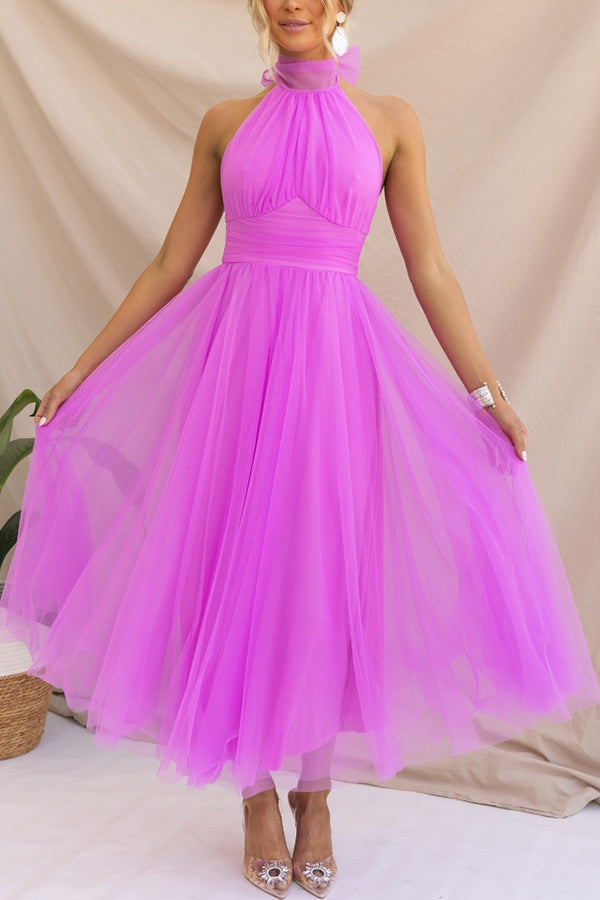Phoebe - Vestido Midi con Falda Larga y Elegante