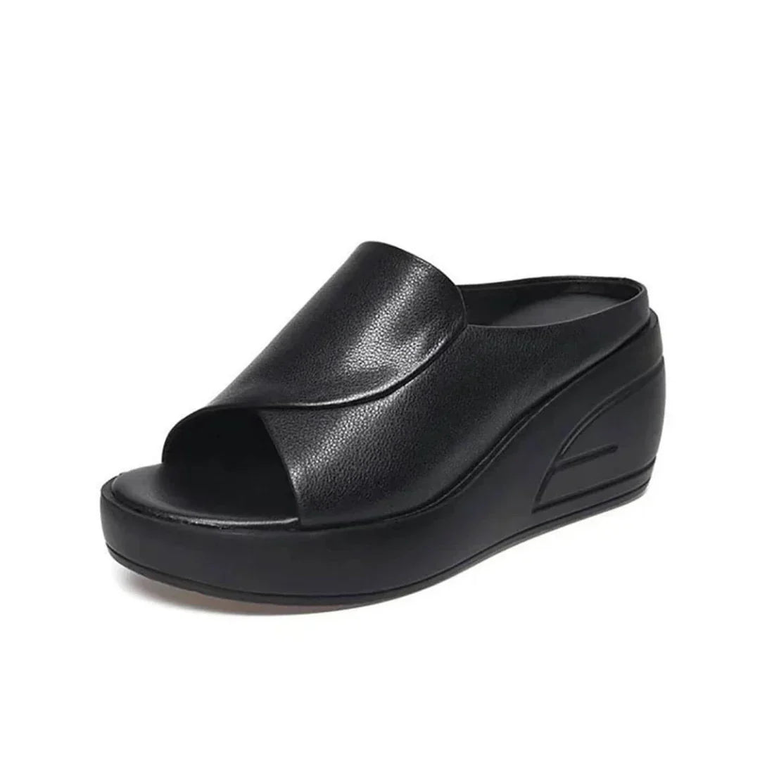 Eliza | Sandalias ortopédicas de cuña sin hebillas