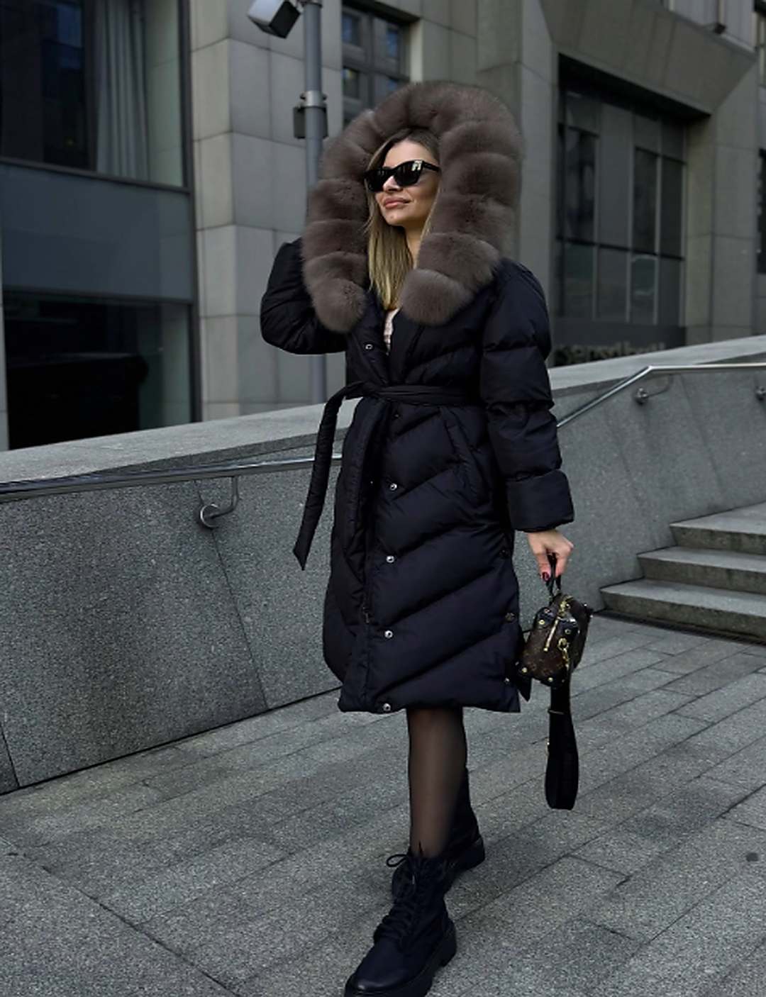 Christina | Abrigo de invierno elegante