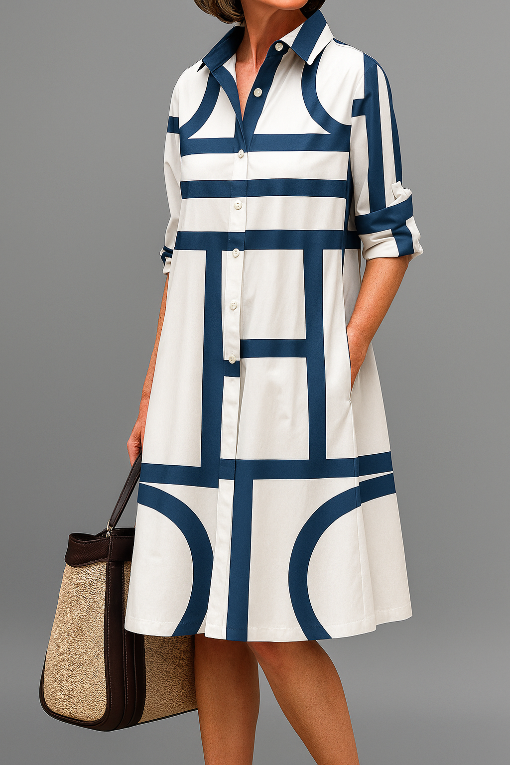 Sienna | Vestido Midi de Diseño Elegante