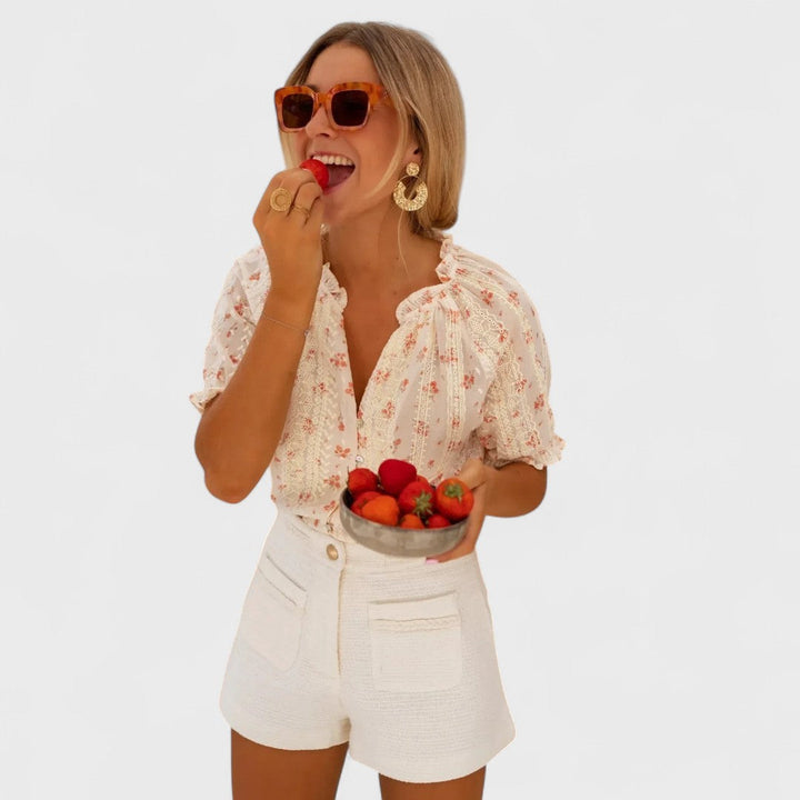 Barbora - Blusa floral
