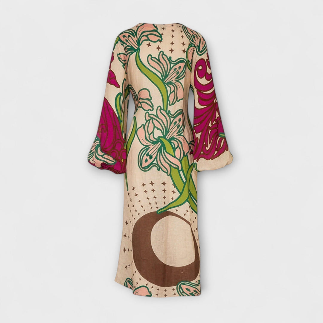 Tracey - Vestido maxi con lazo