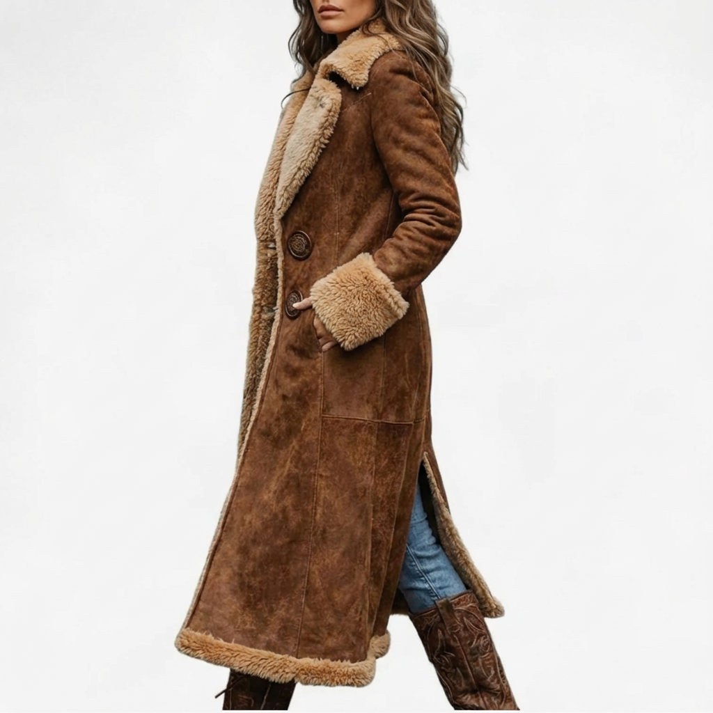 Claire | Abrigo de invierno largo y elegante