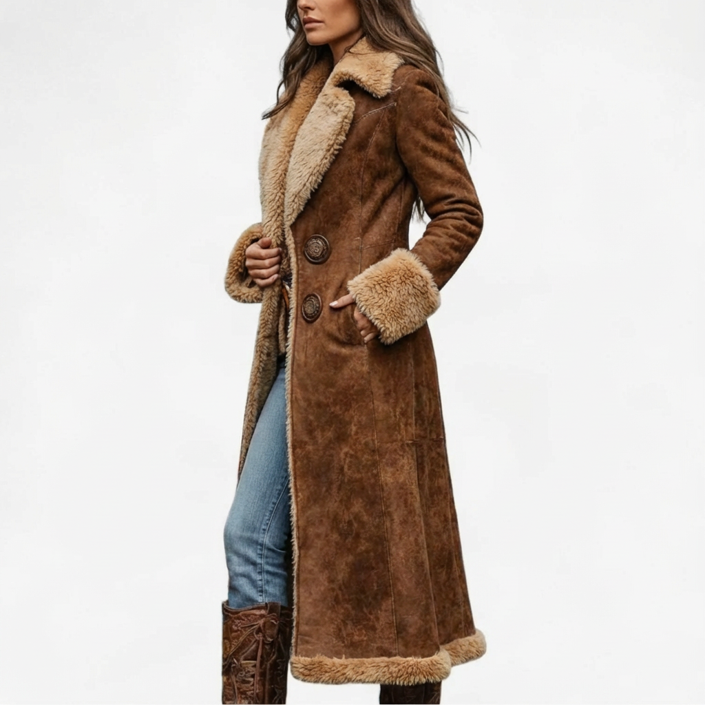 Claire | Abrigo de invierno largo y elegante