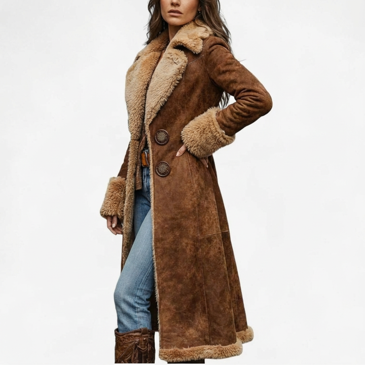 Claire | Abrigo de invierno largo y elegante