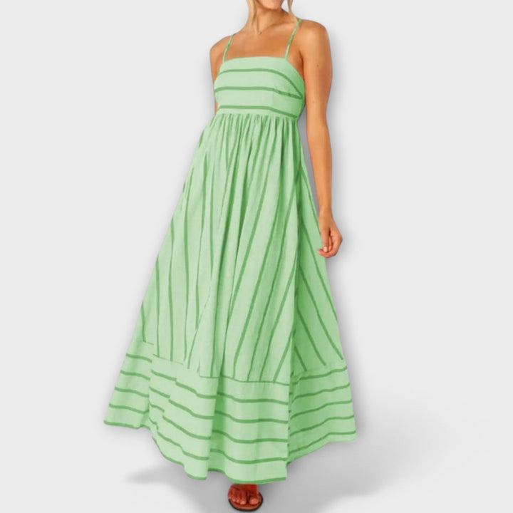 Svea - Vestido maxi en Bare Bloom