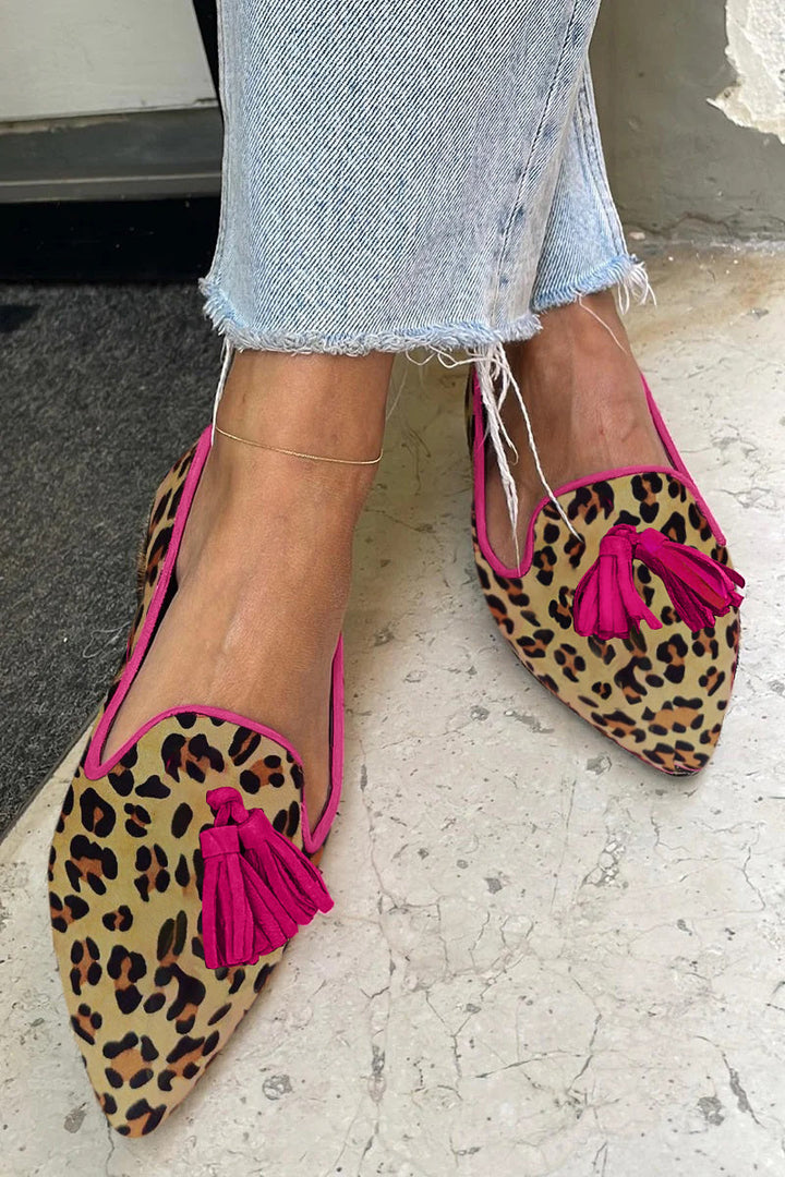 Asma™ - Zapatos Planos con Estampado de Leopardo