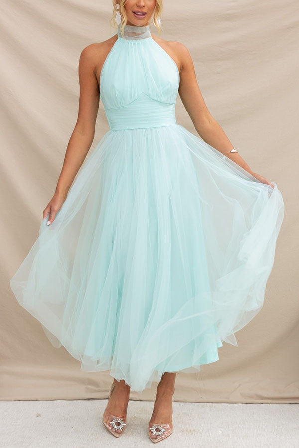 Phoebe - Vestido Midi con Falda Larga y Elegante