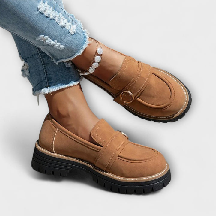 Aurora - Mocasines Casual de Estilo Relajado