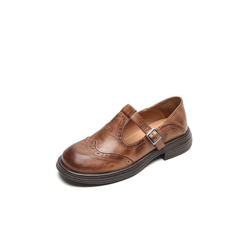Zapatos Mary Jane de Cuero GraceStep