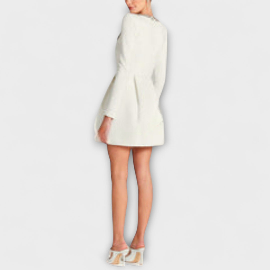 Wren - Vestidos mini de terciopelo con adornos
