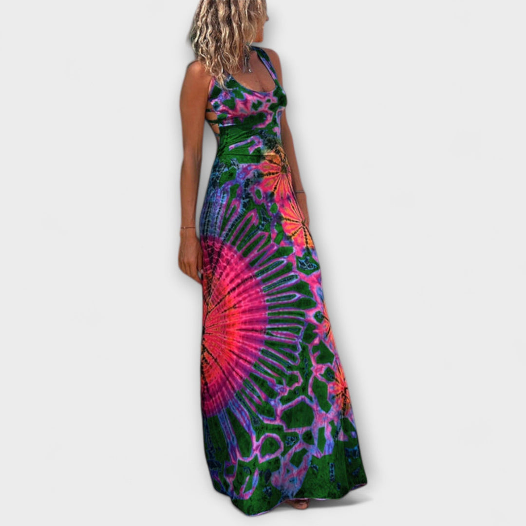 Ronja - La Bamba Vestido Maxi con estampado tie-dye