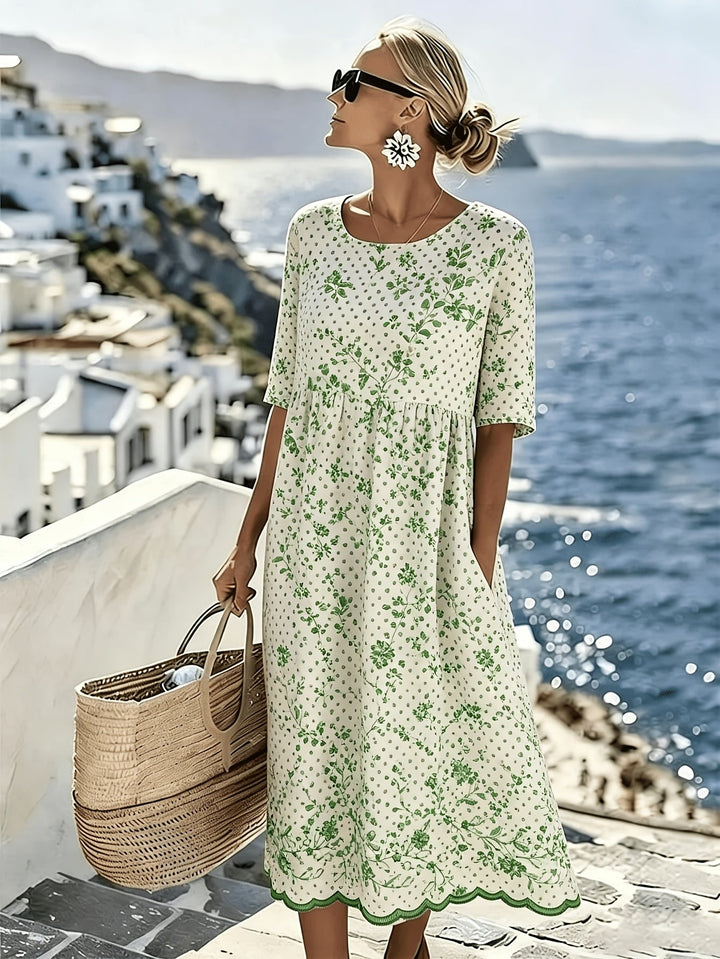 Willow™ | Midi Dress in Meadow Bloom
