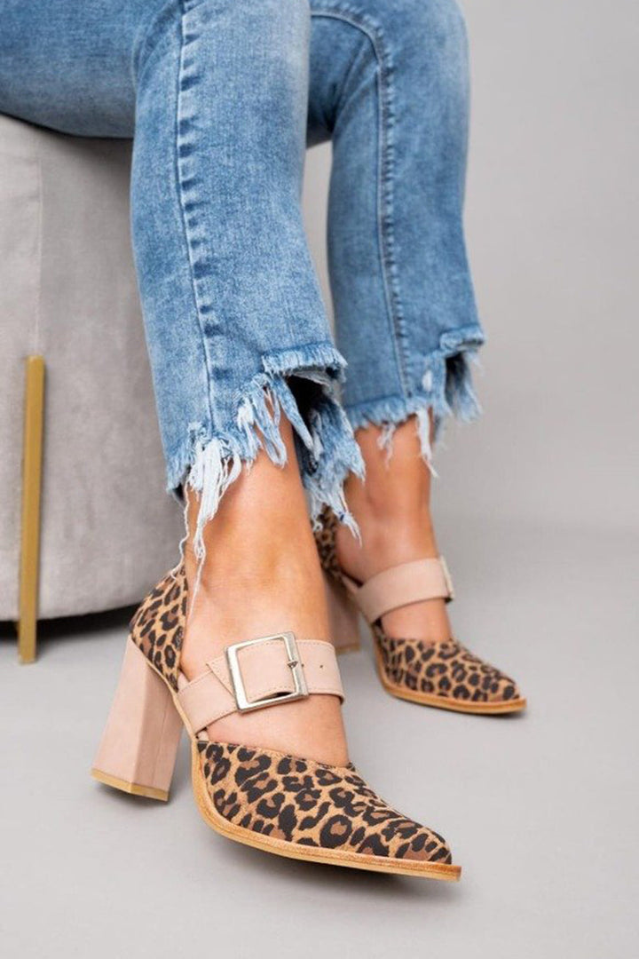 Adalina™ - Sandalias Sues con Diseño de Pantera