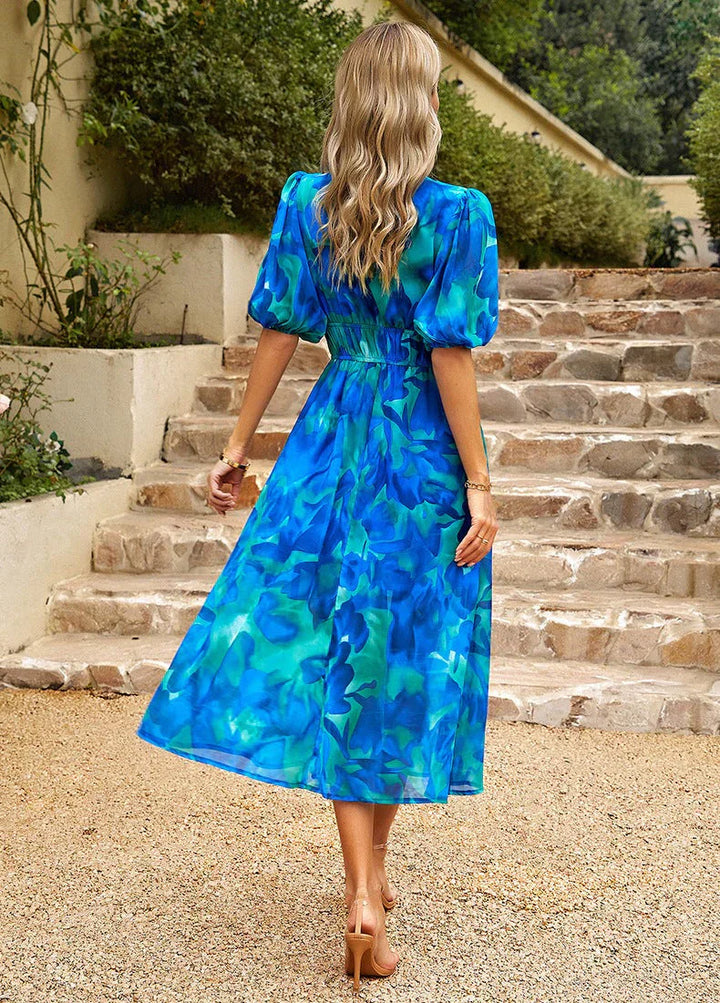 Innova - Vestido Midi con Escote en V