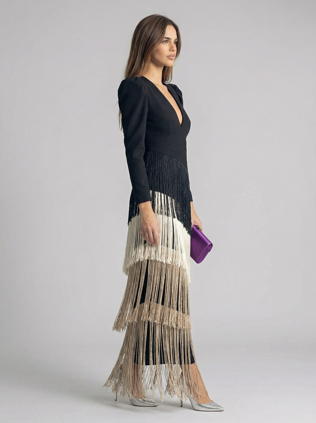 Salvia | Vestido con Borlas