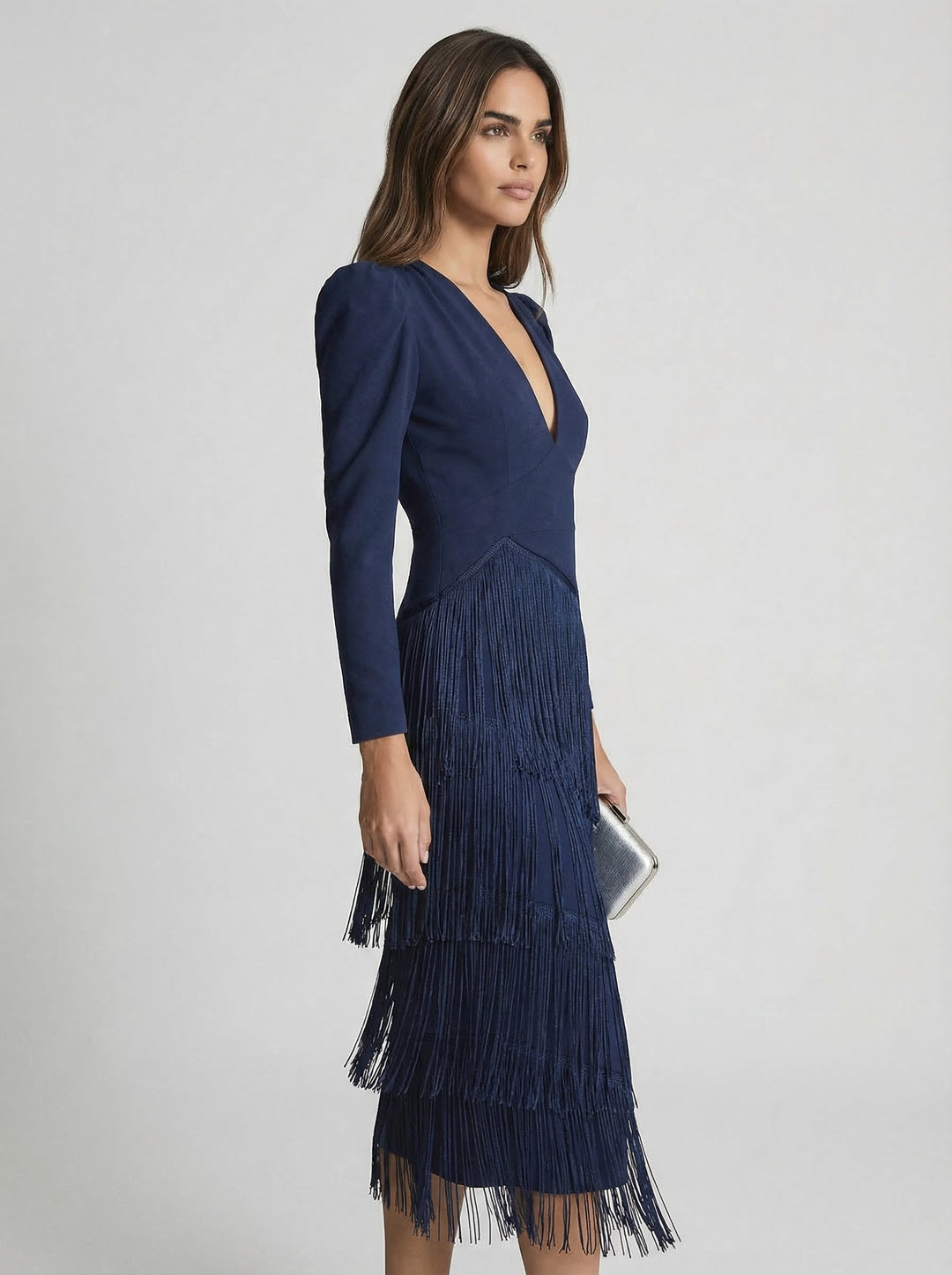 Salvia | Vestido con Borlas