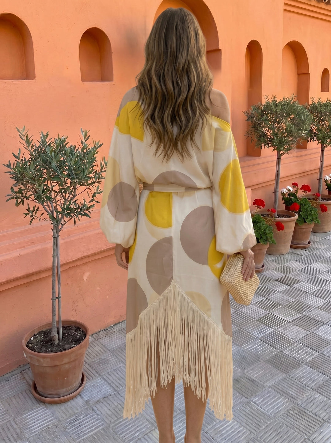Daniela | Conjunto de Accesorios con Flecos