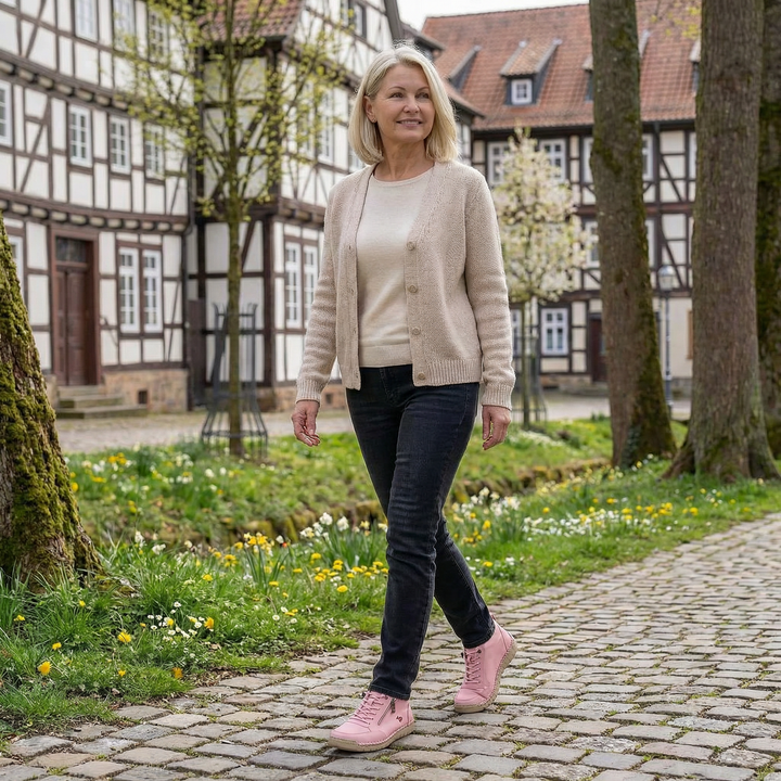 Mila™ | Zapatillas ortopédicas cómodas con cremallera