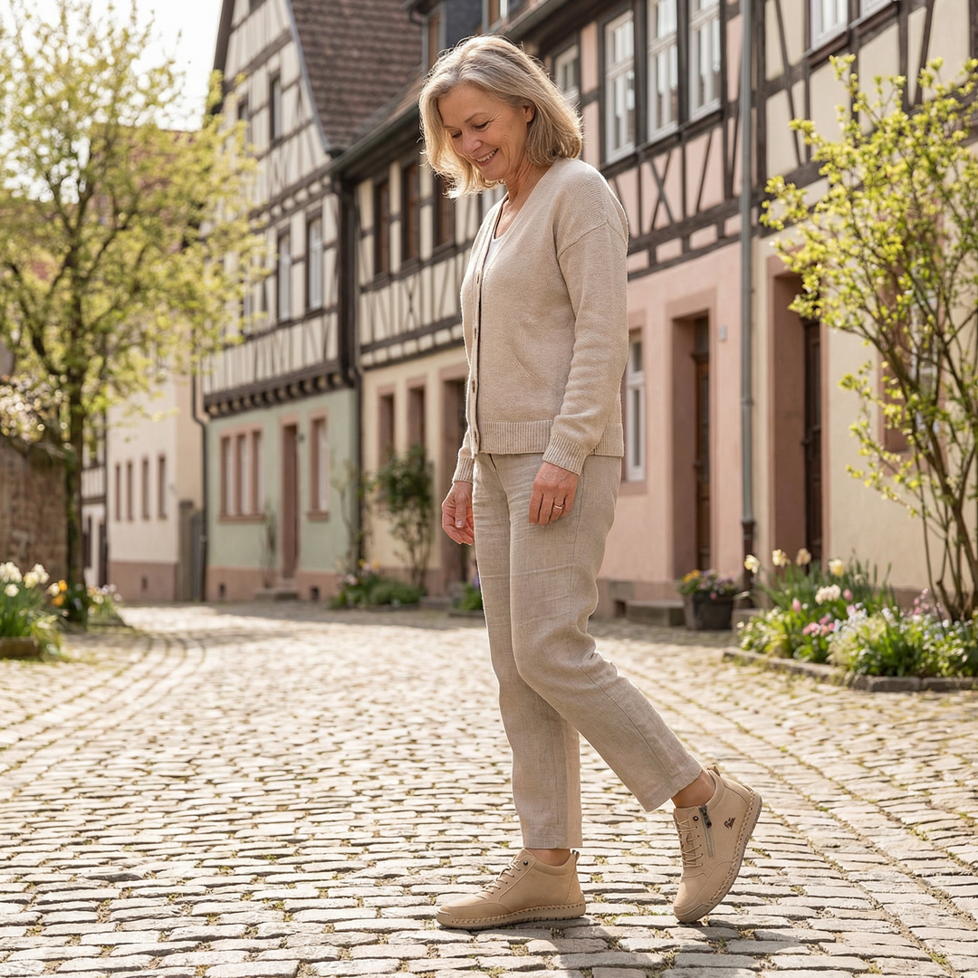 Mila™ | Zapatillas ortopédicas cómodas con cremallera