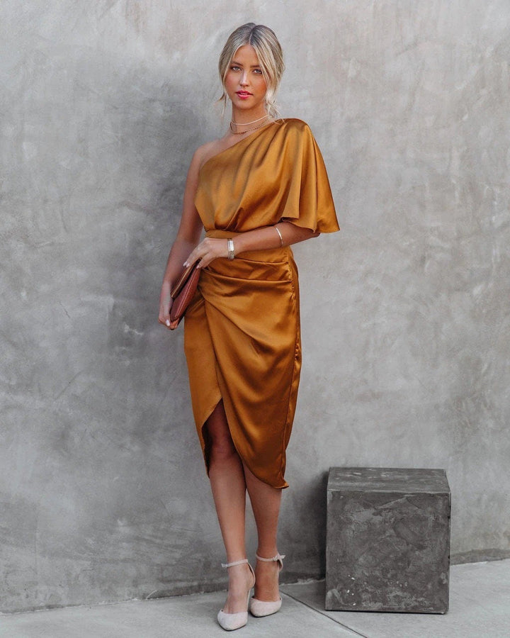 Maelle - Elegante vestido midi