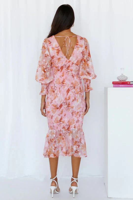 Miley - Vestido midi floral