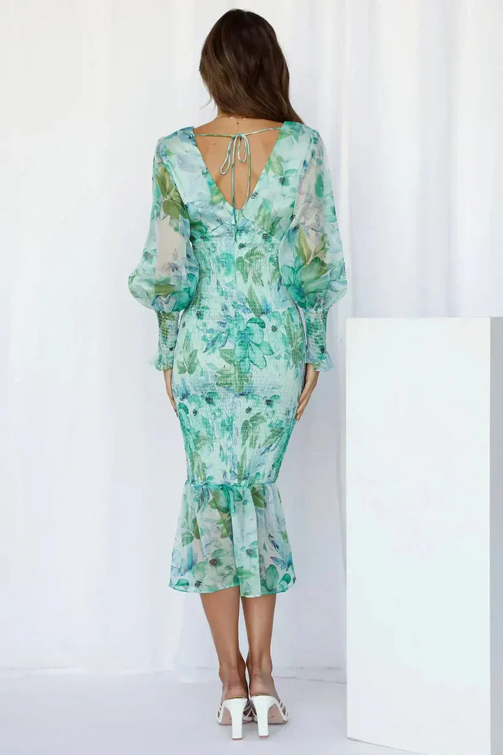 Miley - Vestido midi floral