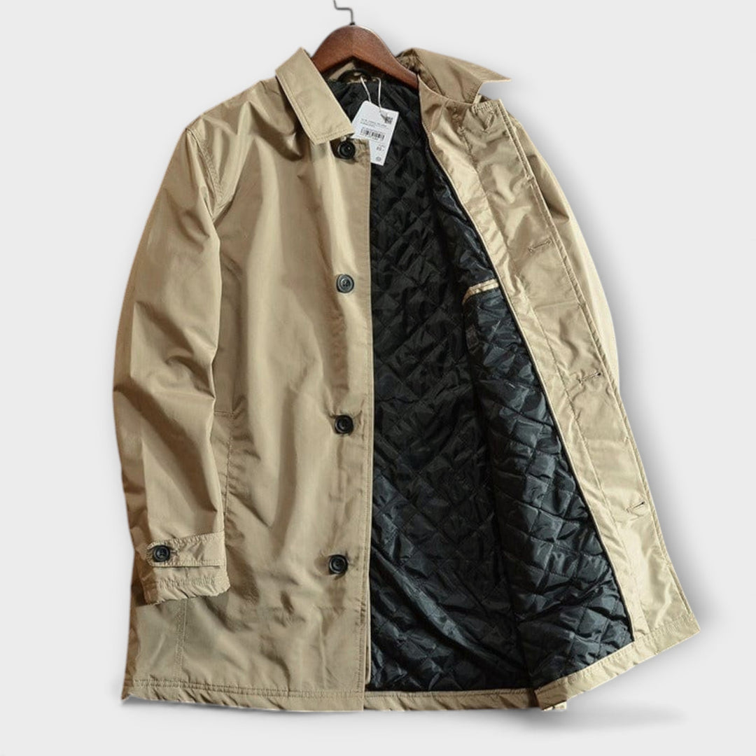 ABRIGO IMPERMEABLE JAMES | CALIDEZ CONFIABLE PARA DÍAS INDEFINIDOS