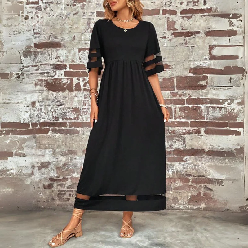Cerelia | Vestido midi que realza la figura y estiliza el abdomen