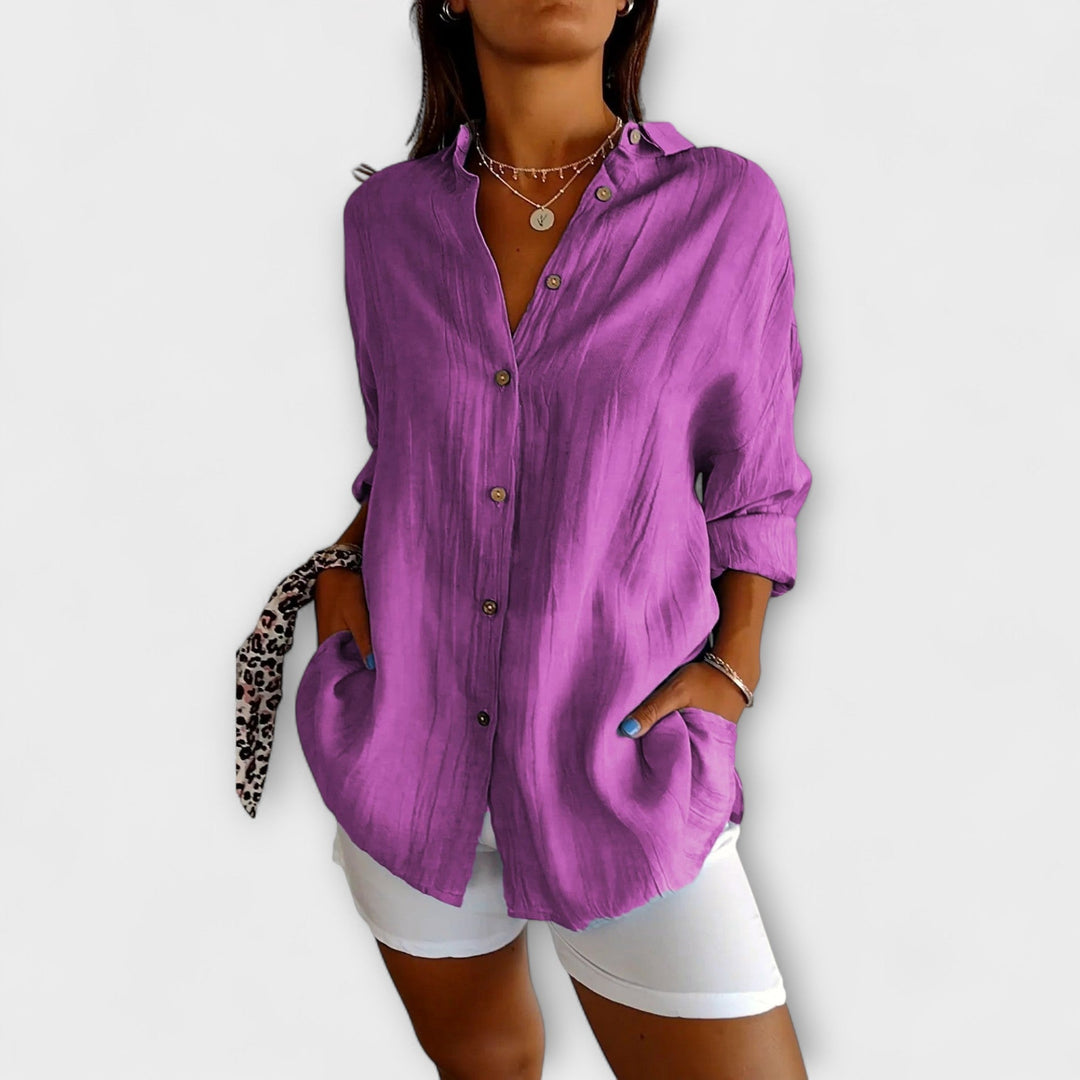 Saskia - blusa elegante para mujer