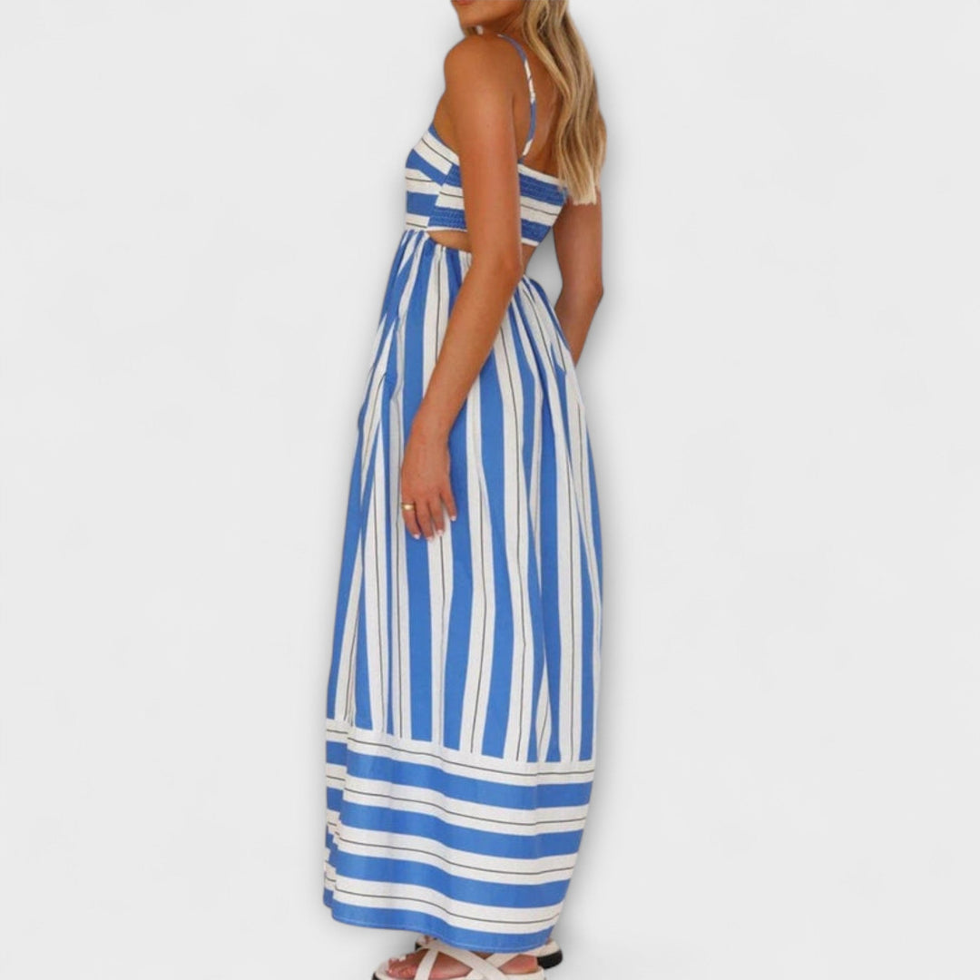 Svea - Vestido maxi en Bare Bloom