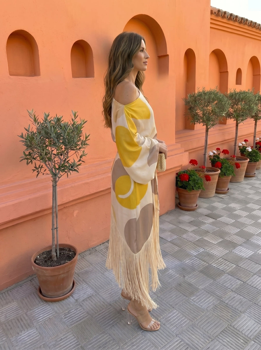 Daniela | Conjunto de Accesorios con Flecos