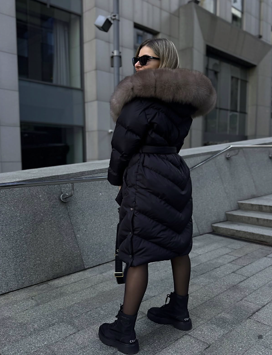 Christina | Abrigo de invierno elegante
