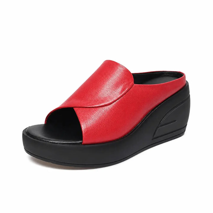 Eliza | Sandalias ortopédicas de cuña sin hebillas