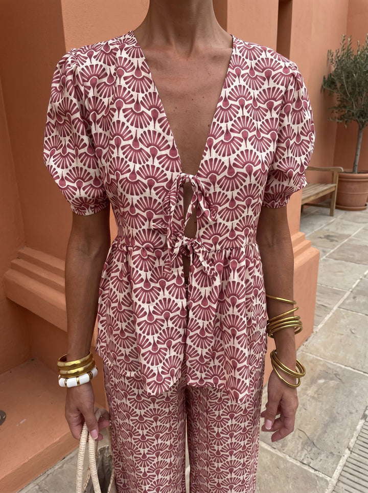 Leonor | Conjunto Casual Elegante de Dos Piezas