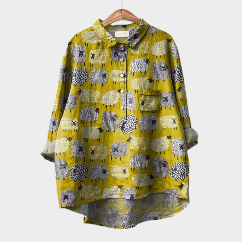 Gunna | Blusa premium con detalles de encaje