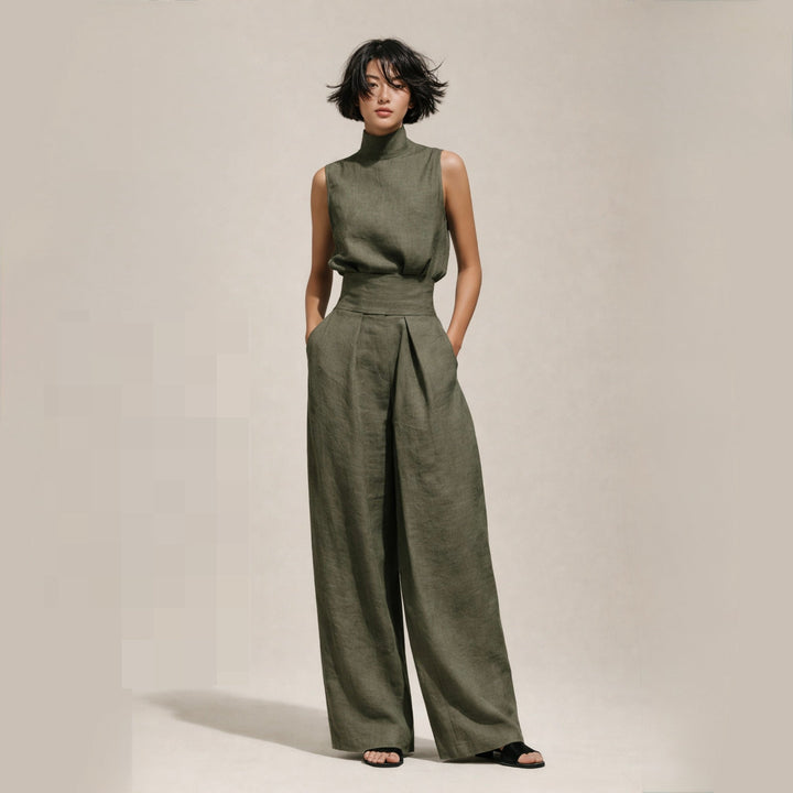 Elisa™ | Mono elegante de cintura alta