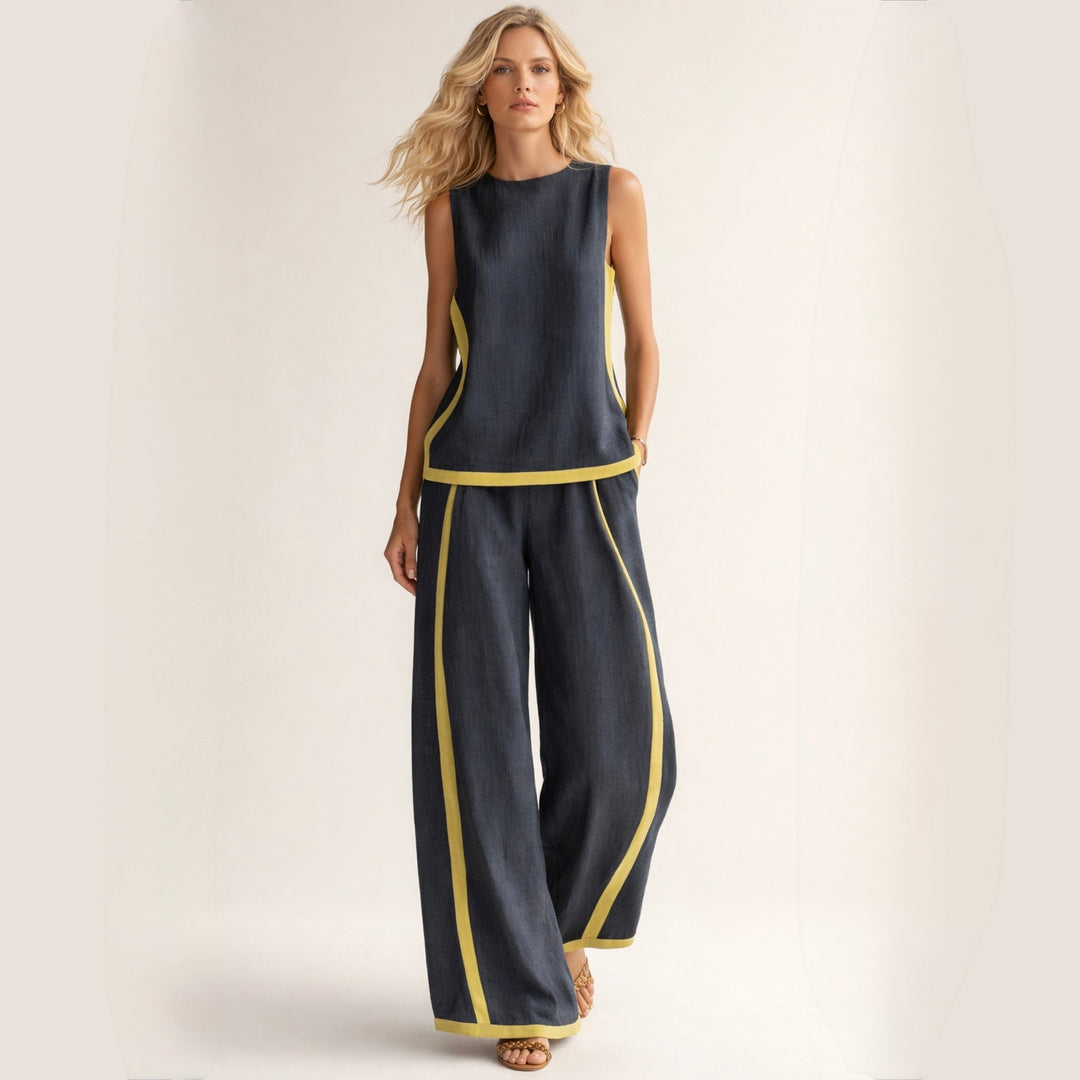 Sophie™ | Conjunto elegante de pantalones de pierna ancha