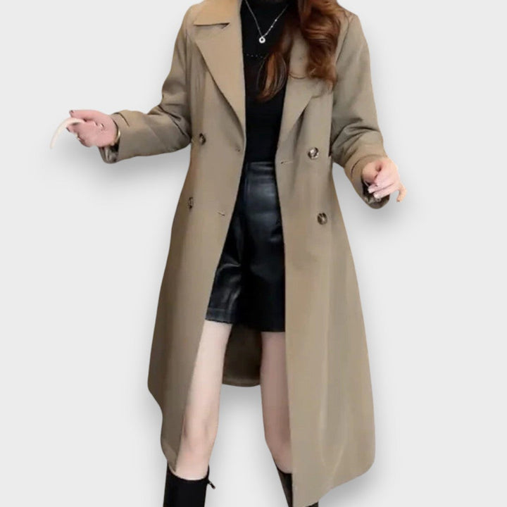 Barbara - Gabardina elegante tipo trench