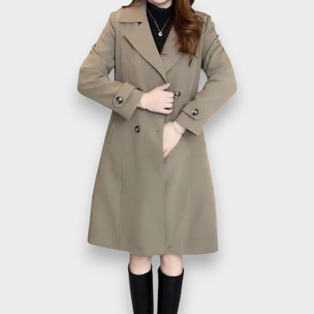 Barbara - Gabardina elegante tipo trench